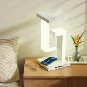 Alternative view of Creative Smartphone Wireless Charging Suspension Table Lamp Balance Lamp Floating For Home Bedroom
